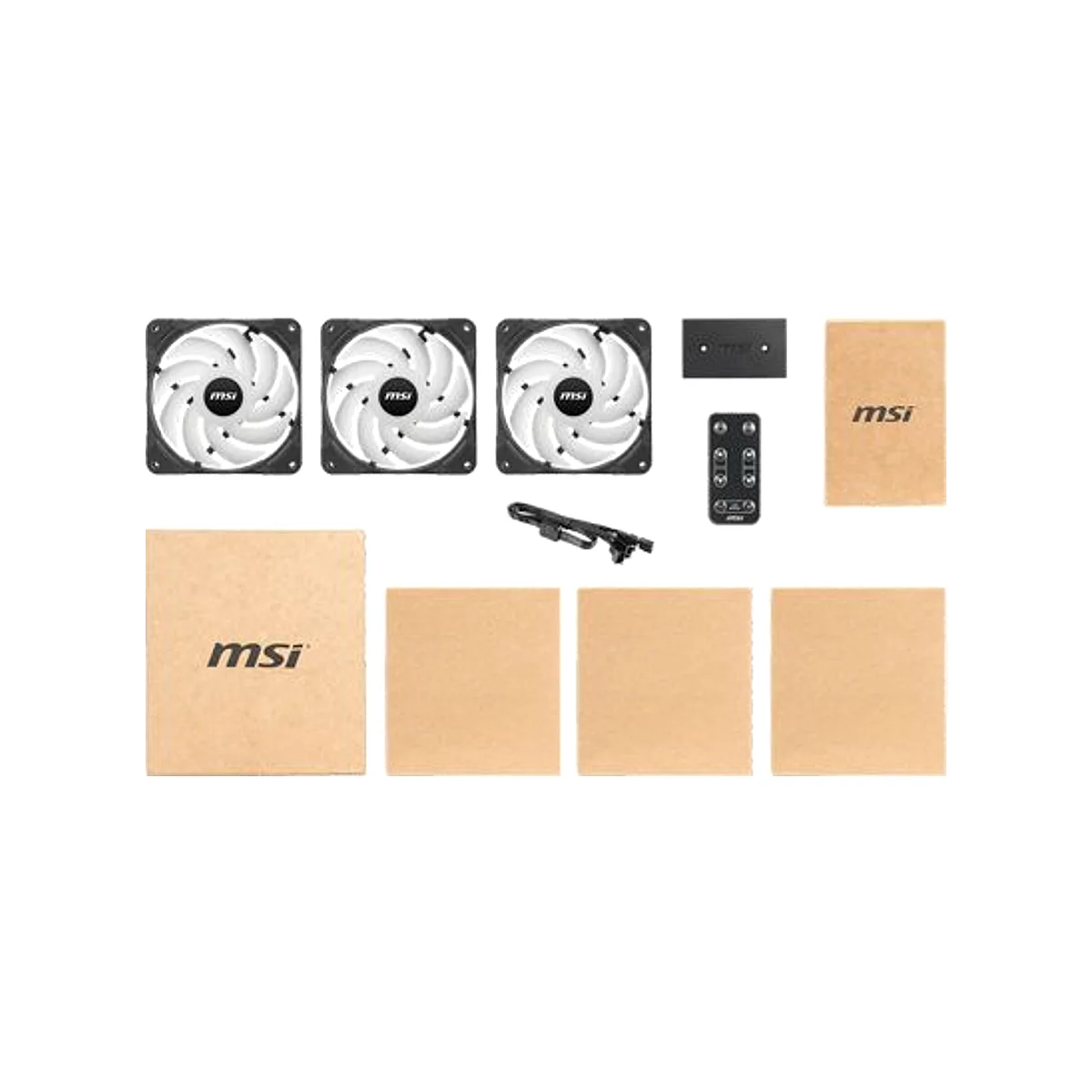 MSI MAX F12A-3H Addressable RGB Fan x3 - MAX F12A-3H view 4