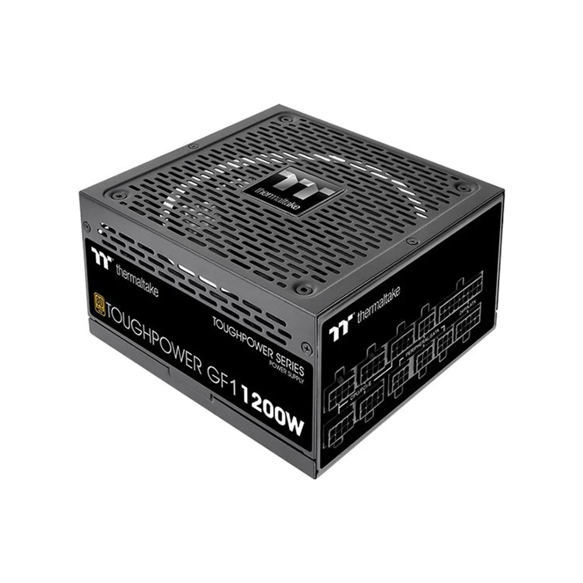 Thermaltake Toughpower GF1 A3 1200W ATX Power Supply - Black - PS-TPD-1200FNFAGK-H