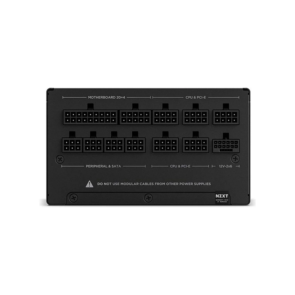 NZXT C Series 850W 80+ Gold ATX 3.1 Power Supply - Black - PA-8G2BB-UK view 4