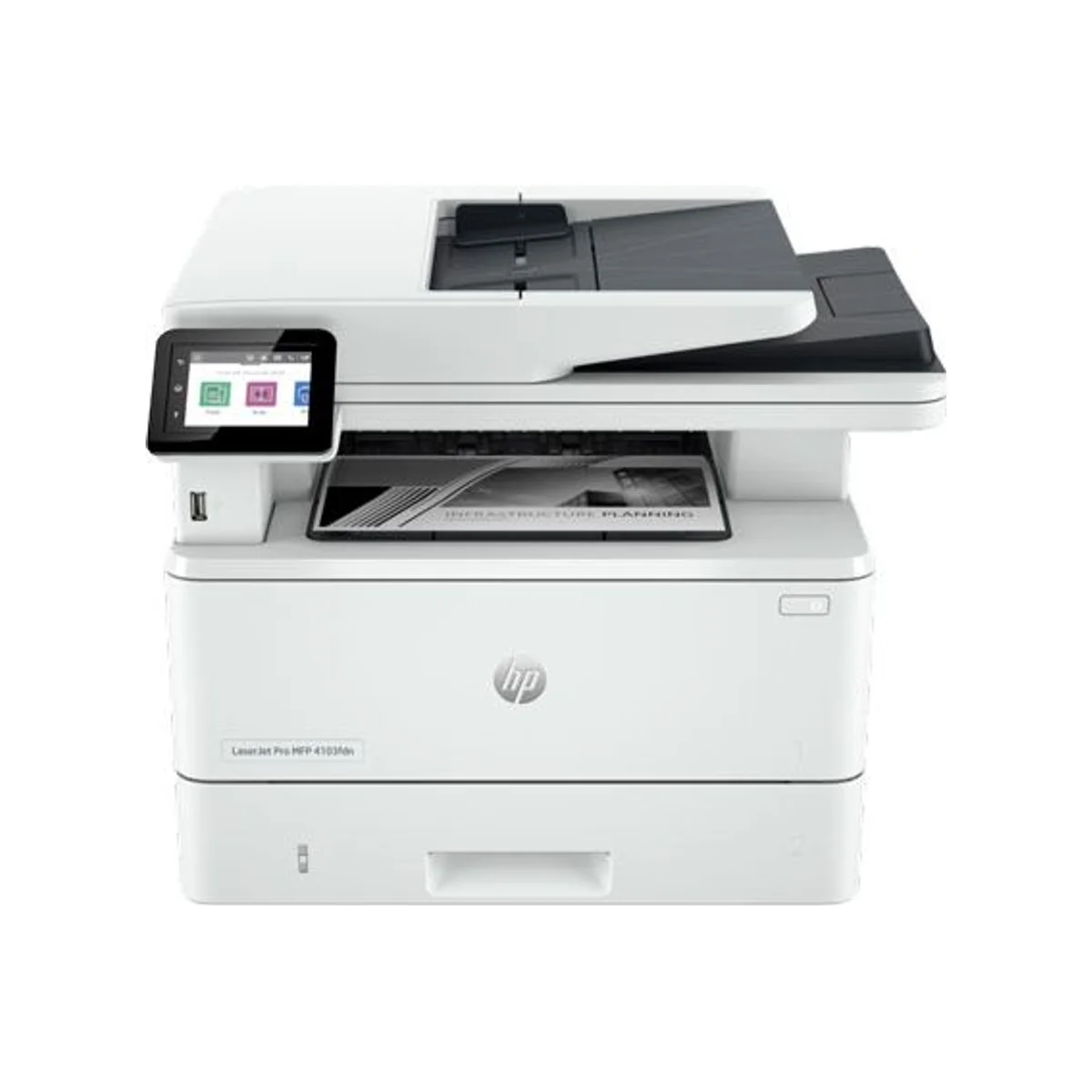 HP LaserJet Pro 4103FDN MFP Laser Printer (Print, Copy, Scan, Fax) - P2Z628A