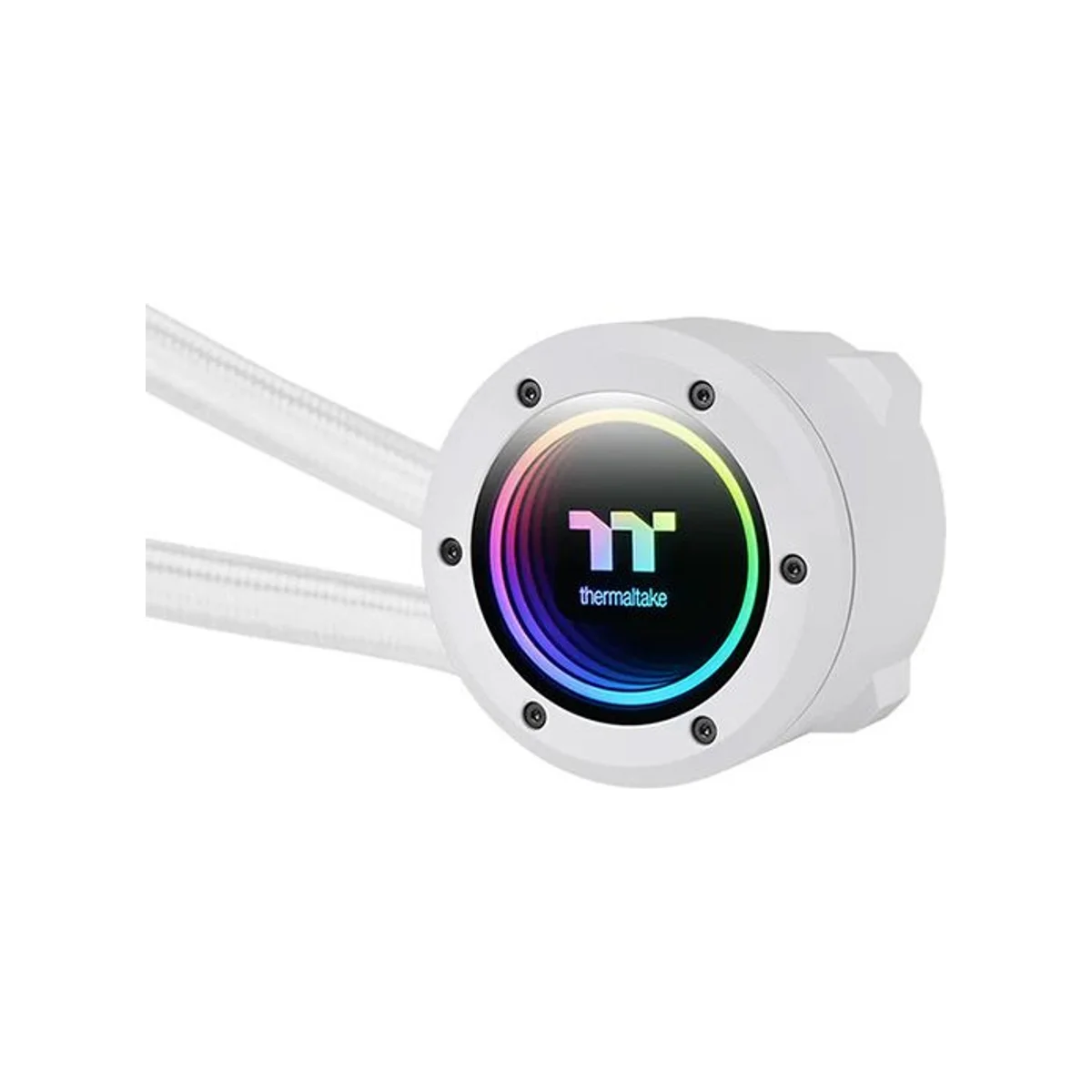 THERMALTAKE TH360 V2 ARGB Sync AIO Snow CPU Liquid Cooler - White - CL-W365-PL12SW-A view 3