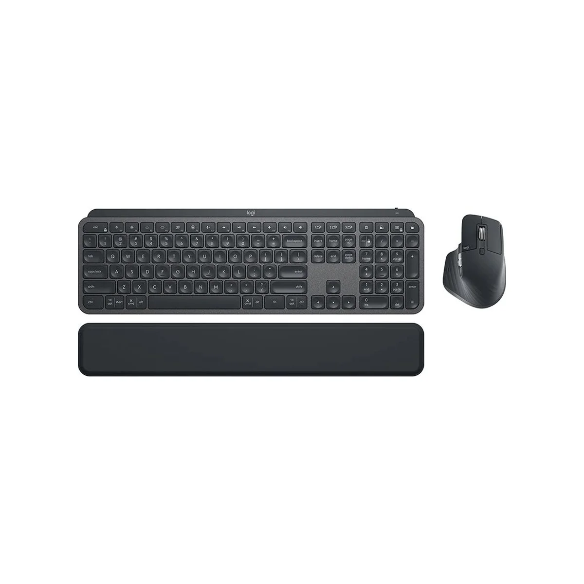 Logitech MX KEYS COMBO Keyboard and Mouse - Black (Smart Backlighting, Logi Bolt, BLE) - 920-010923 view 2