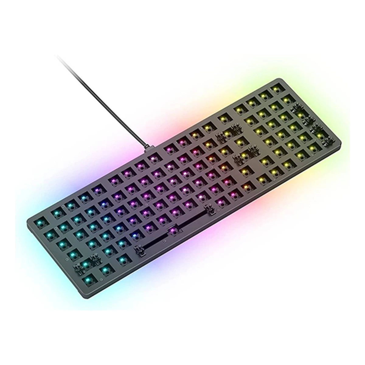 Glorious GMMK 2 TKL 96% Layout Wired Mechanical Keyboard - Black | GLO-GMMK2-96-FOX-B-A view 2