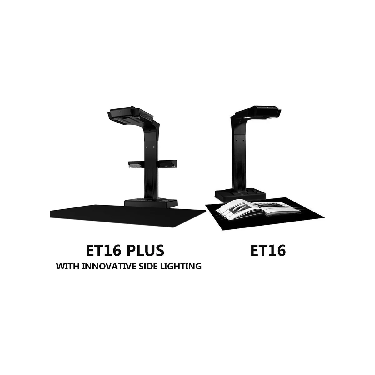 CZUR ET16 Plus Book & Document Scanner with Smart OCR for Mac and Windows - ET16 Plus - ET16 plus view 2