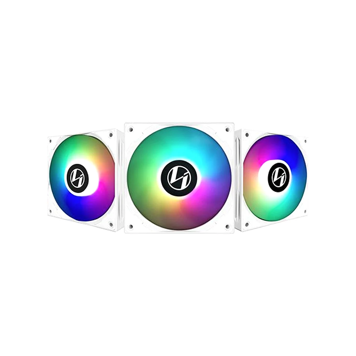Lian Li ST120 ARGB 120mm Triple Pack with Fan Control - White - G99.12ST3W.00