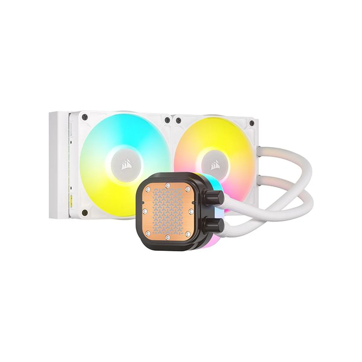 CORSAIR iCUE LINK TITAN 240 RX RGB AIO Liquid CPU Cooler - White - CW-9061020-WW view 3