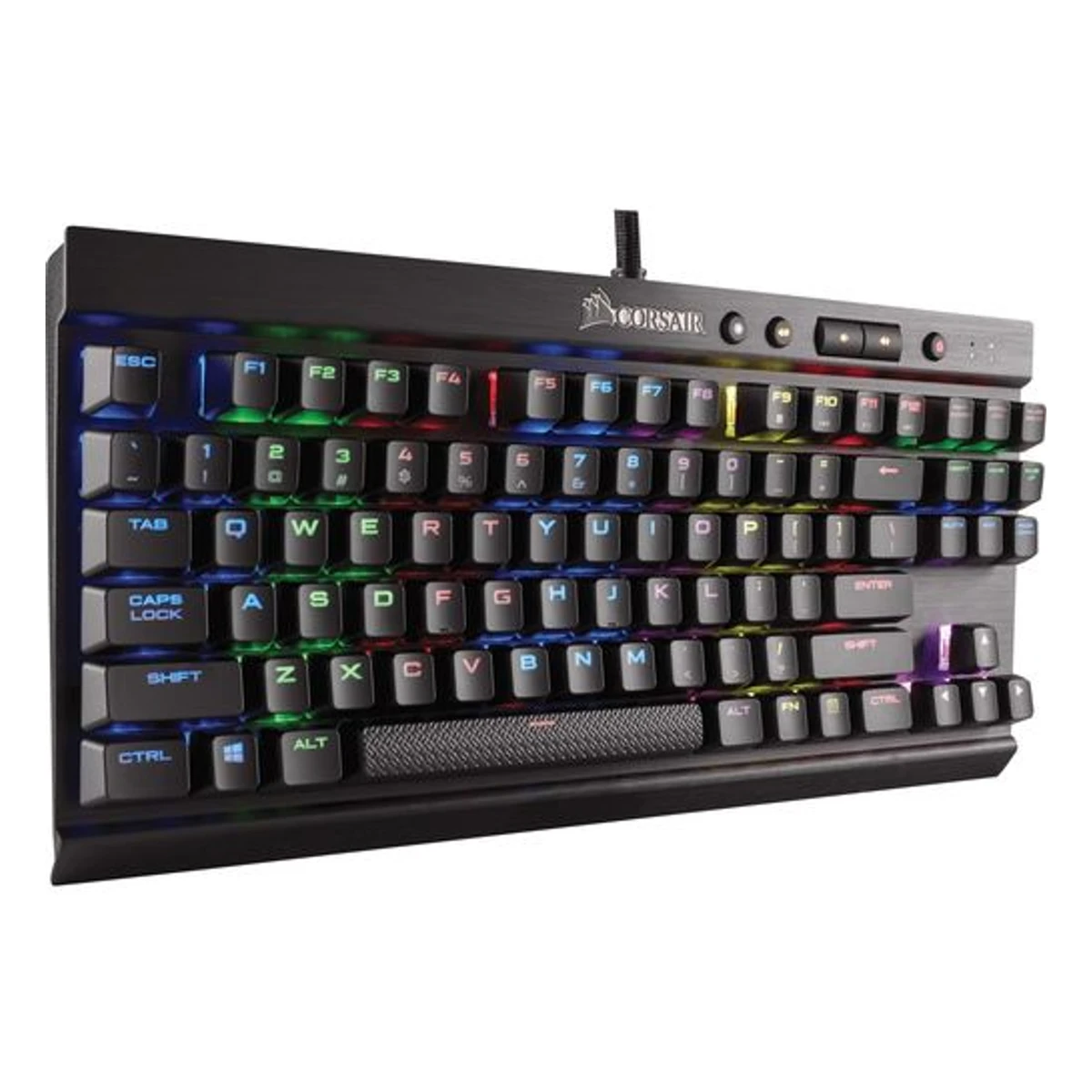 Corsair K65 RGB Rapidfire Compact Mechanical Gaming Keyboard Cherry MX Speed | CH-9110014-NA view 2