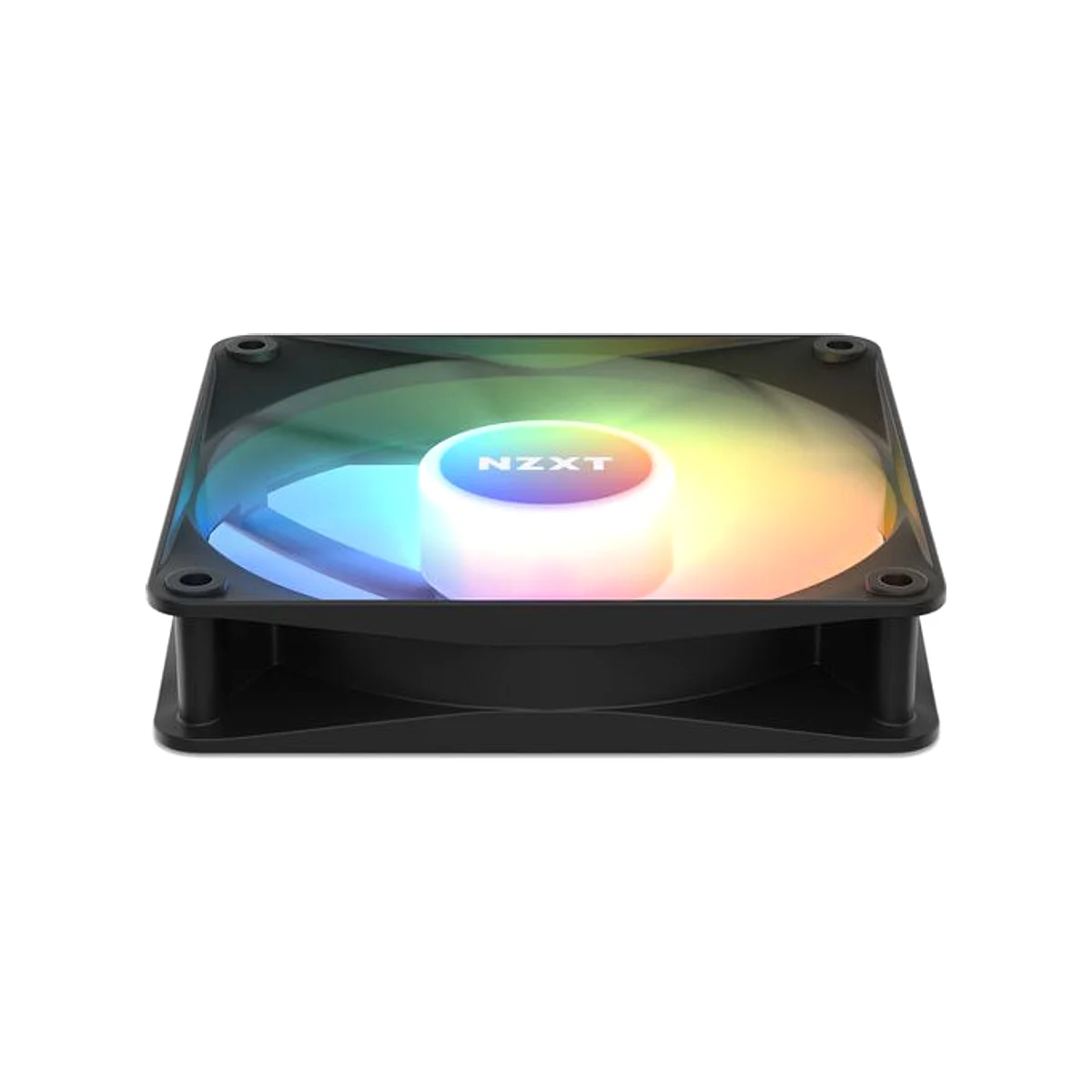 NZXT F120 Hub-Mounted RGB Core Fan - Black - RF-C12SF-B1 view 4