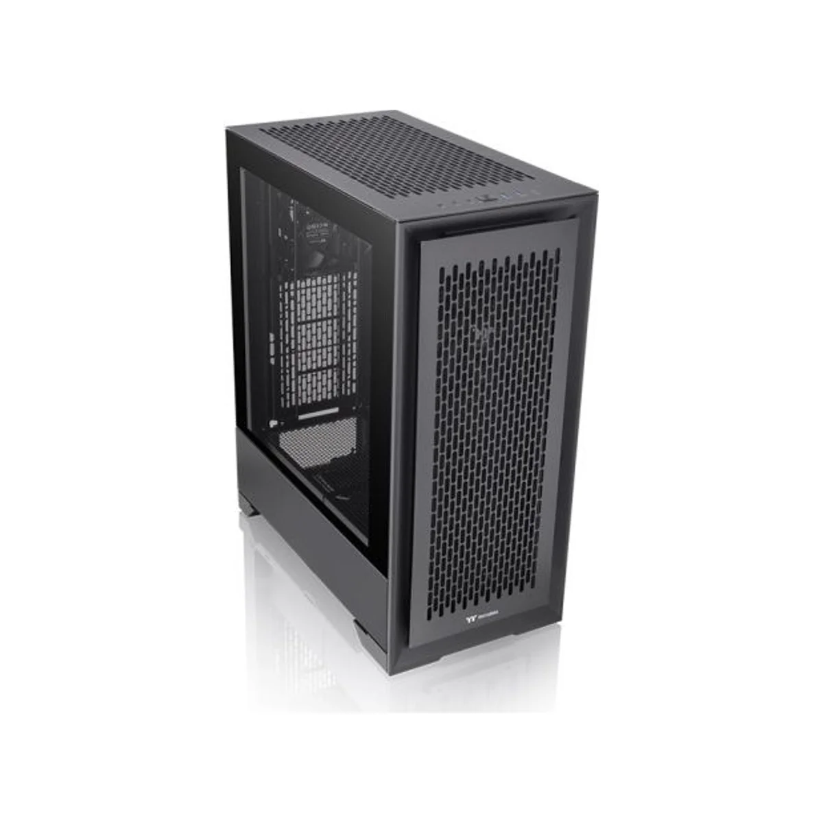 Thermaltake CTE T500 Air Full Tower Tempered Glass ATX Gaming Case - Black - CA-1X8-00F1WN-00 view 4