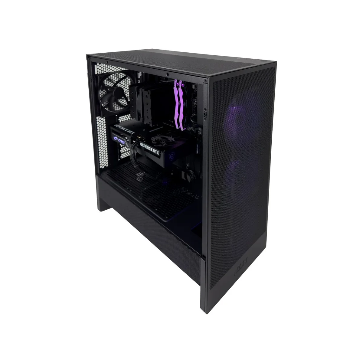 Gaming PC Sleek (Ryzen 7 9700X, 32 GB DDR5 RAM, RTX 5060 8GB GPU) - Gaming_PC_Sleek view 2