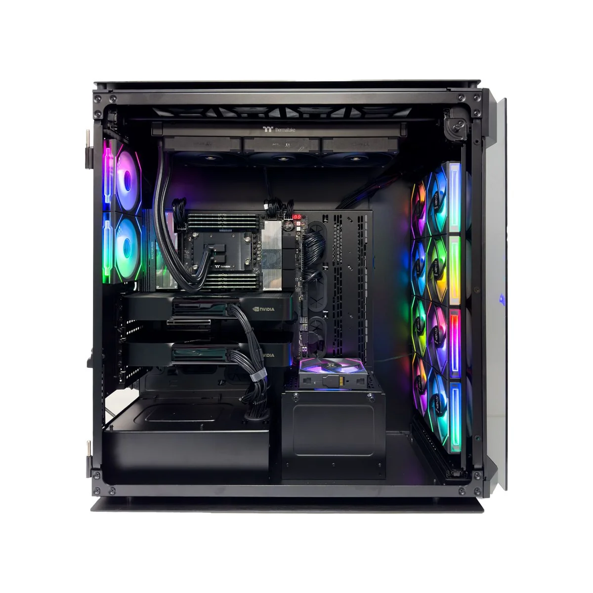 Hyperion AI Workstation (Threadripper Pro 9995WX, 512GB DDR5, 2x RTX PRO 6000 96GB) - Hyperion_AI_Workstation view 4