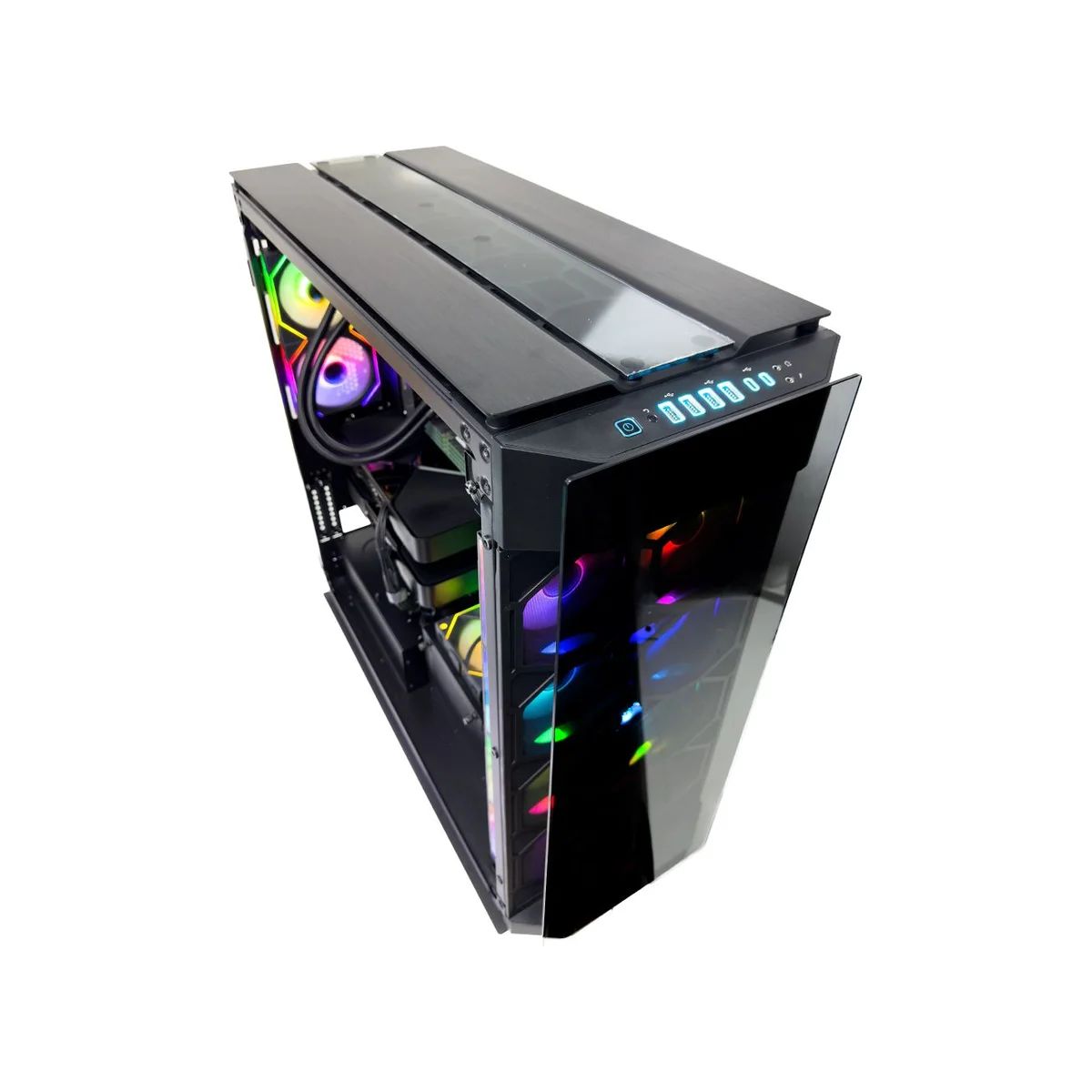 Hyperion AI Workstation (Threadripper Pro 9995WX, 512GB DDR5, 2x RTX PRO 6000 96GB) - Hyperion_AI_Workstation view 3