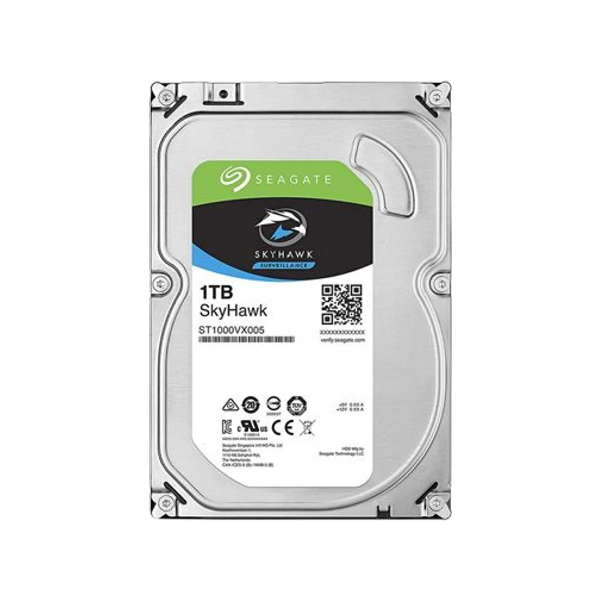 Seagate SkyHawk 1TB 7200RPM 64MB Cache SATA III 3.5" Surveillance HDD – ST1000VX013