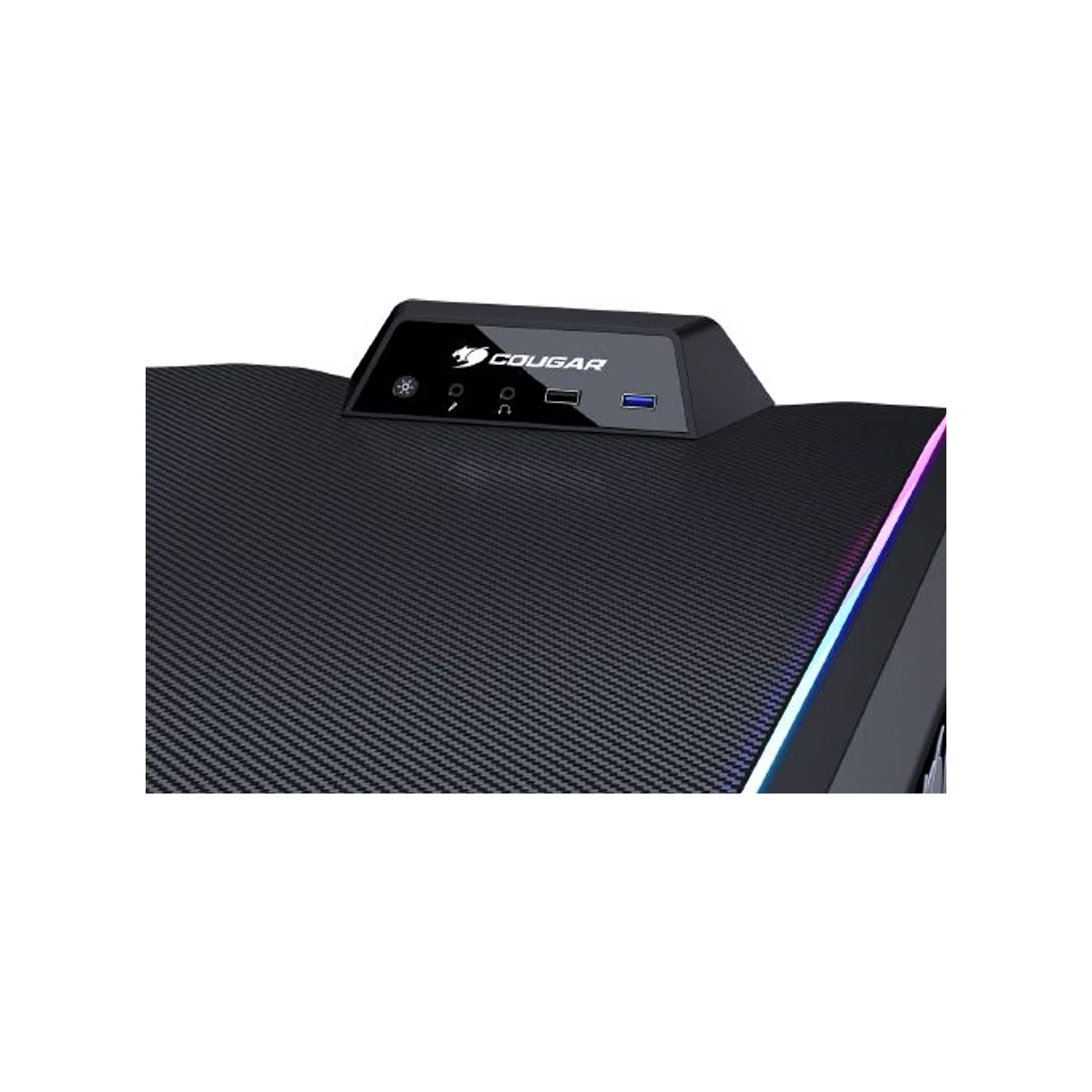 COUGAR Mars 120 RGB Gaming Desk (1200mm, ARGB Lighting, USB 3.0) - 3M1201WB.0001 view 3
