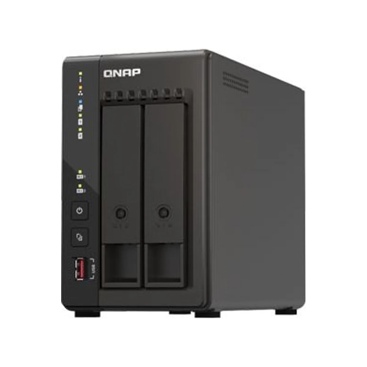 QNAP TS-253E-8G NAS Box (Intel Celeron J6412, 8GB RAM, 2.5GbE) view 2