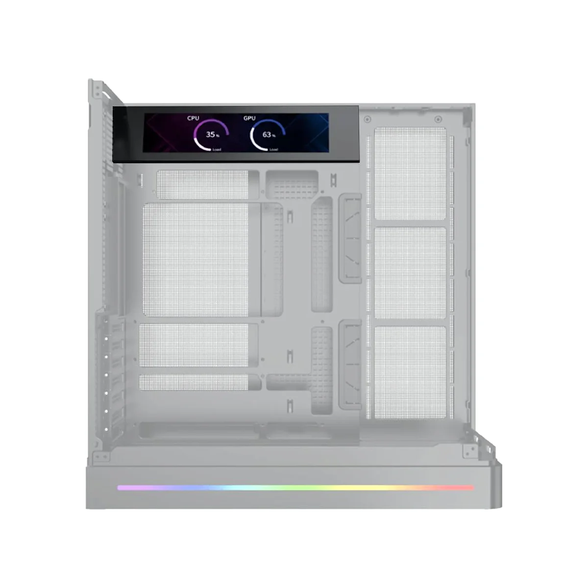 XIGMATEK Pano II LCD - 9 Inch LCD Screen Kit - Black | EN48654 view 2