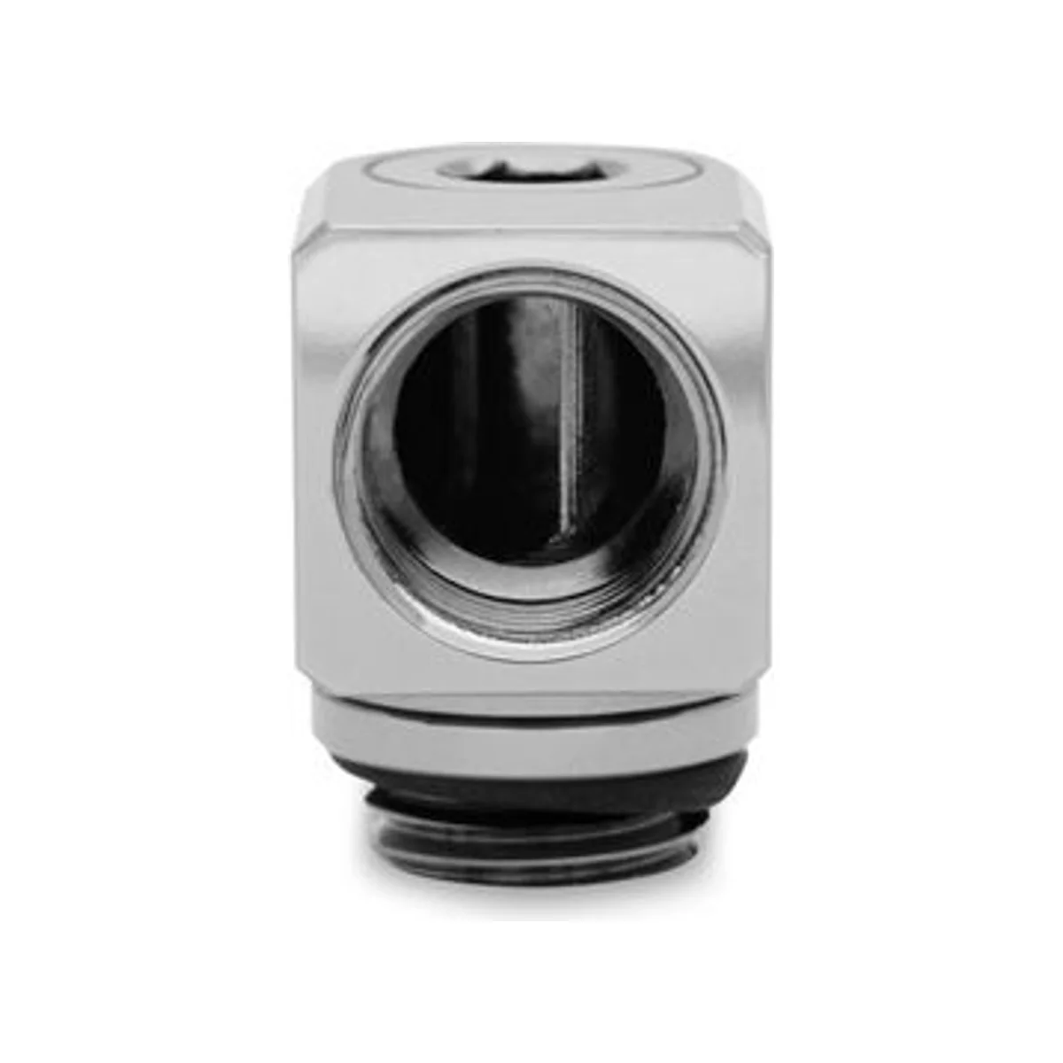 EKWB EK-Quantum Torque Micro Rotary 90° - Nickel Fittings (Brass, Nickel Plated) - 3831109849668 view 2