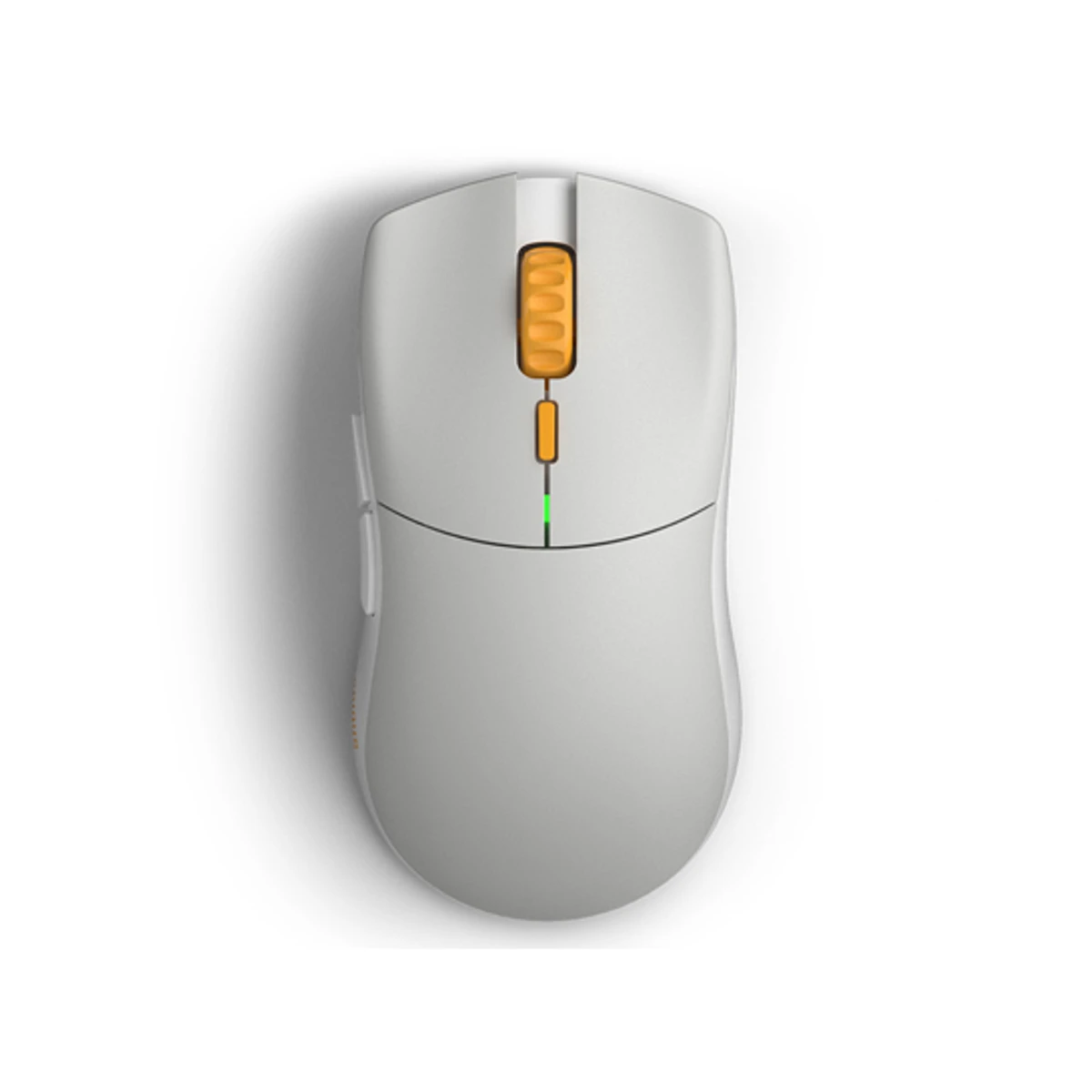 Glorious Series One PRO Genos Forge Wireless Mouse - Grey/Gold (80 Million Clicks, 19000 DPI, 84-Hour Battery) - GLO-MS-P1W-GE-FORGE