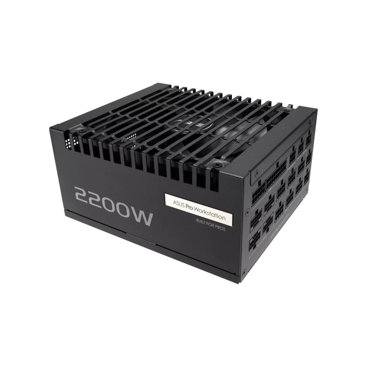 ASUS Pro WS 2200W 80 PLUS Platinum ATX 3.1 Power Supply - Black - 90YE00Z1-B0NA00 view 2