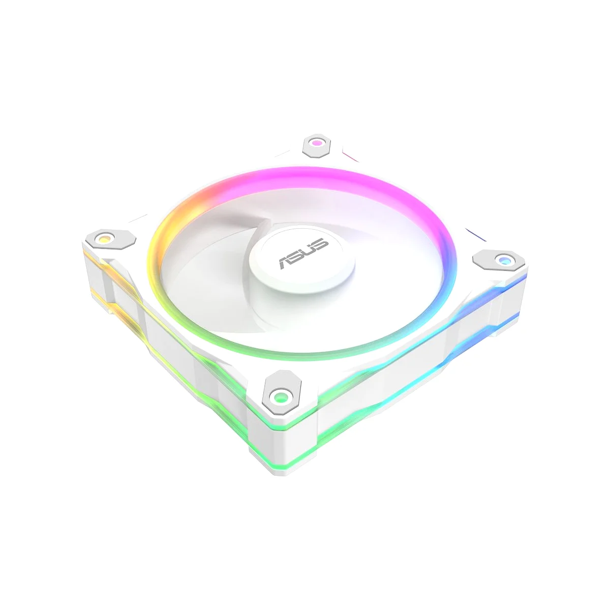 ASUS Prime MR120 ARGB Reverse Single Pack Fan - White - 90DA00L3-B09000 view 3