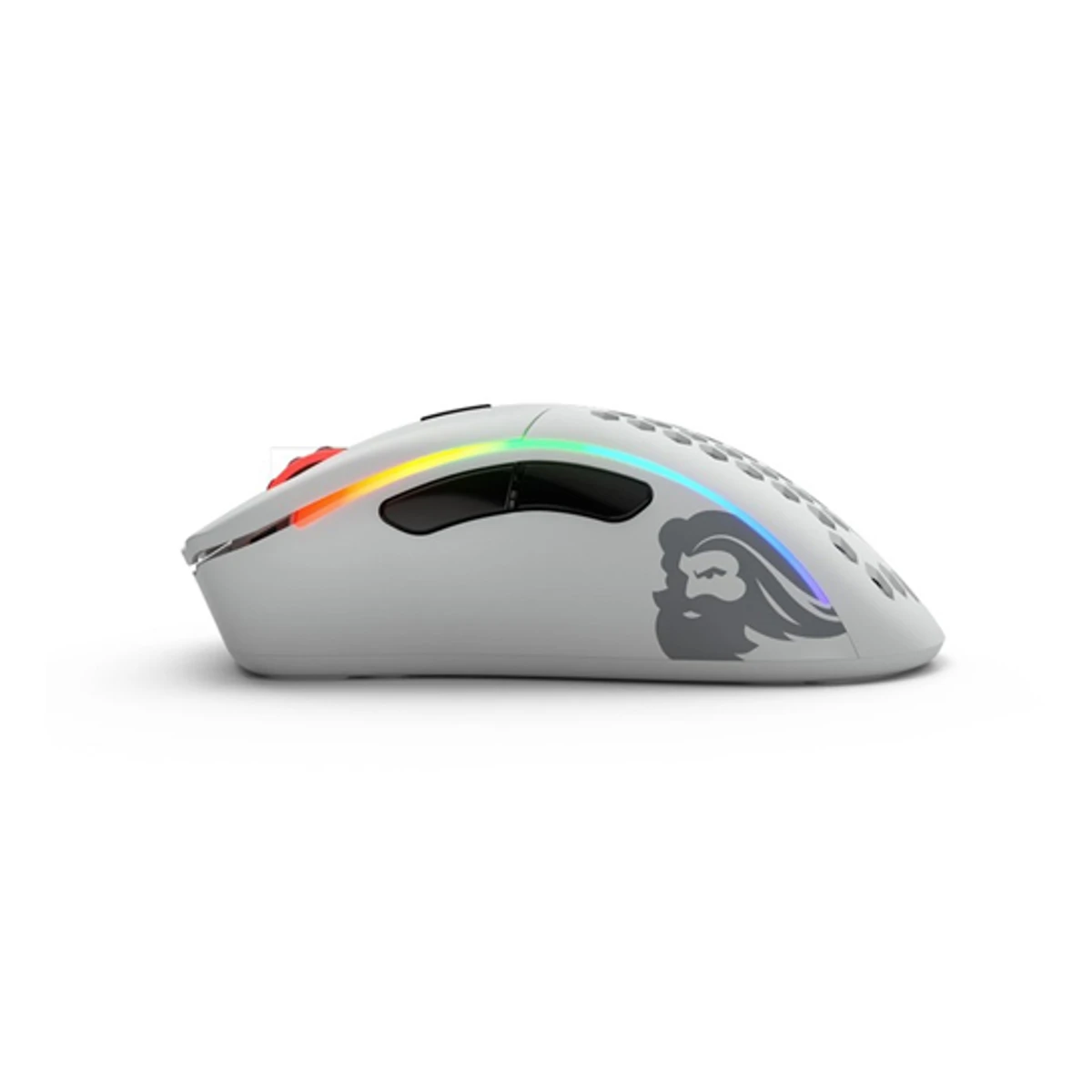 Glorious Model D Minus Wireless Gaming Mouse - Matte White (19,000 DPI, 400 IPS, 67g) - GLO-MS-DMW-MW view 4