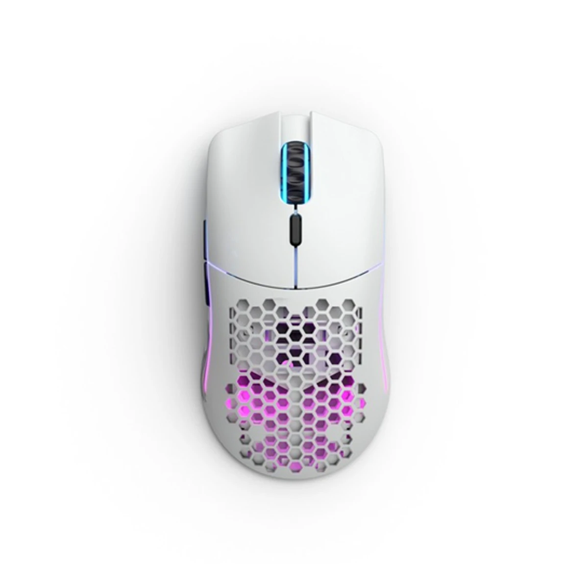 Glorious Model O Minus Wireless Gaming Mouse - Matte White (19000 DPI, 400 IPS, 65g) - GLO-MS-OMW-MW