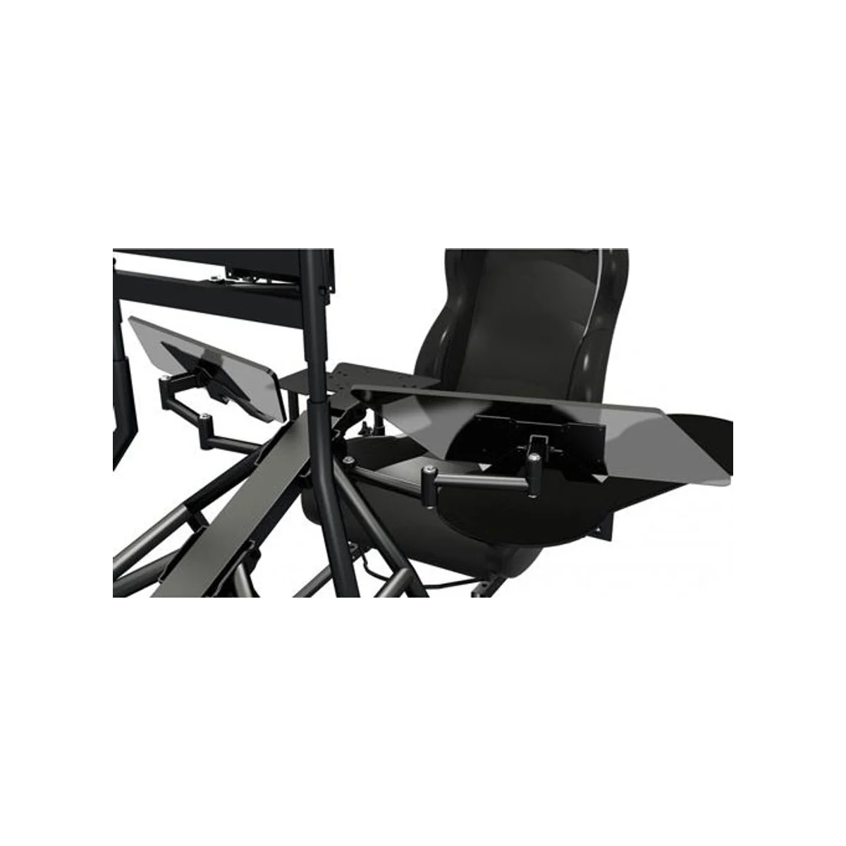 OBUTTO R3volution Acrylic Tabletops - Glossy Black (1cm Thick, VESA Compatible) - OB REVC ATT view 3