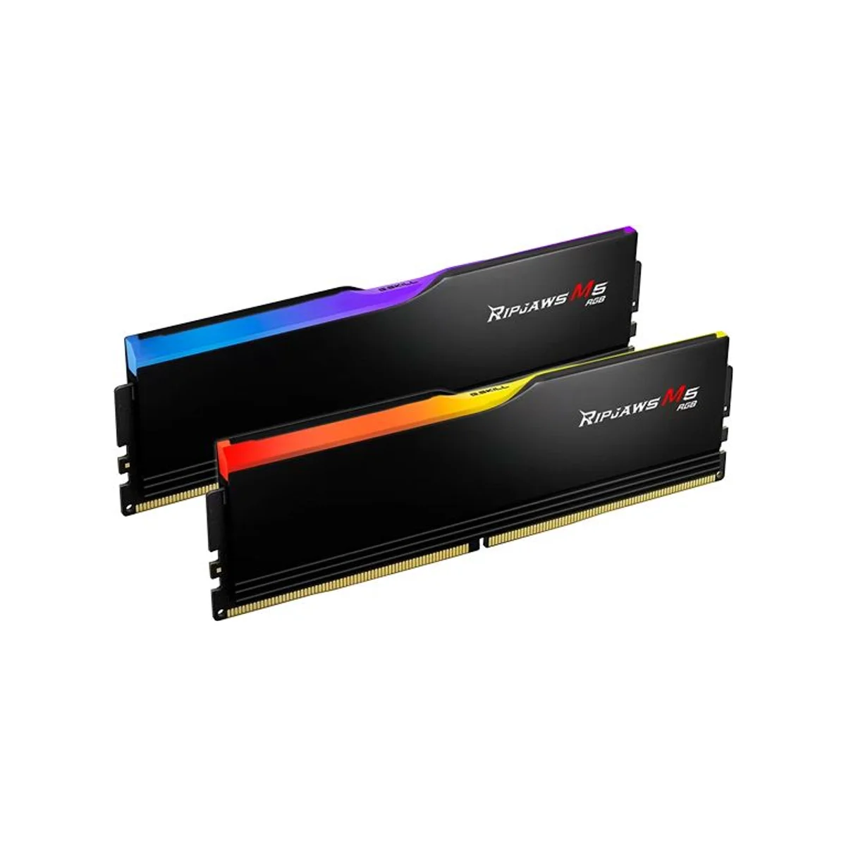 G.SKILL Ripjaws M5 RGB 32 GB (2X16) DDR5 6400MHz RAM Memory (CL36, Black) – F5-6400J3648F16GX2-RM5RK view 2