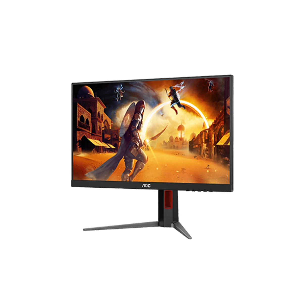 AOC 24G4 Gaming Monitor 23.8-inch IPS FHD 180Hz 1ms (Black & Red) - MNT-AOC-24G4 view 2