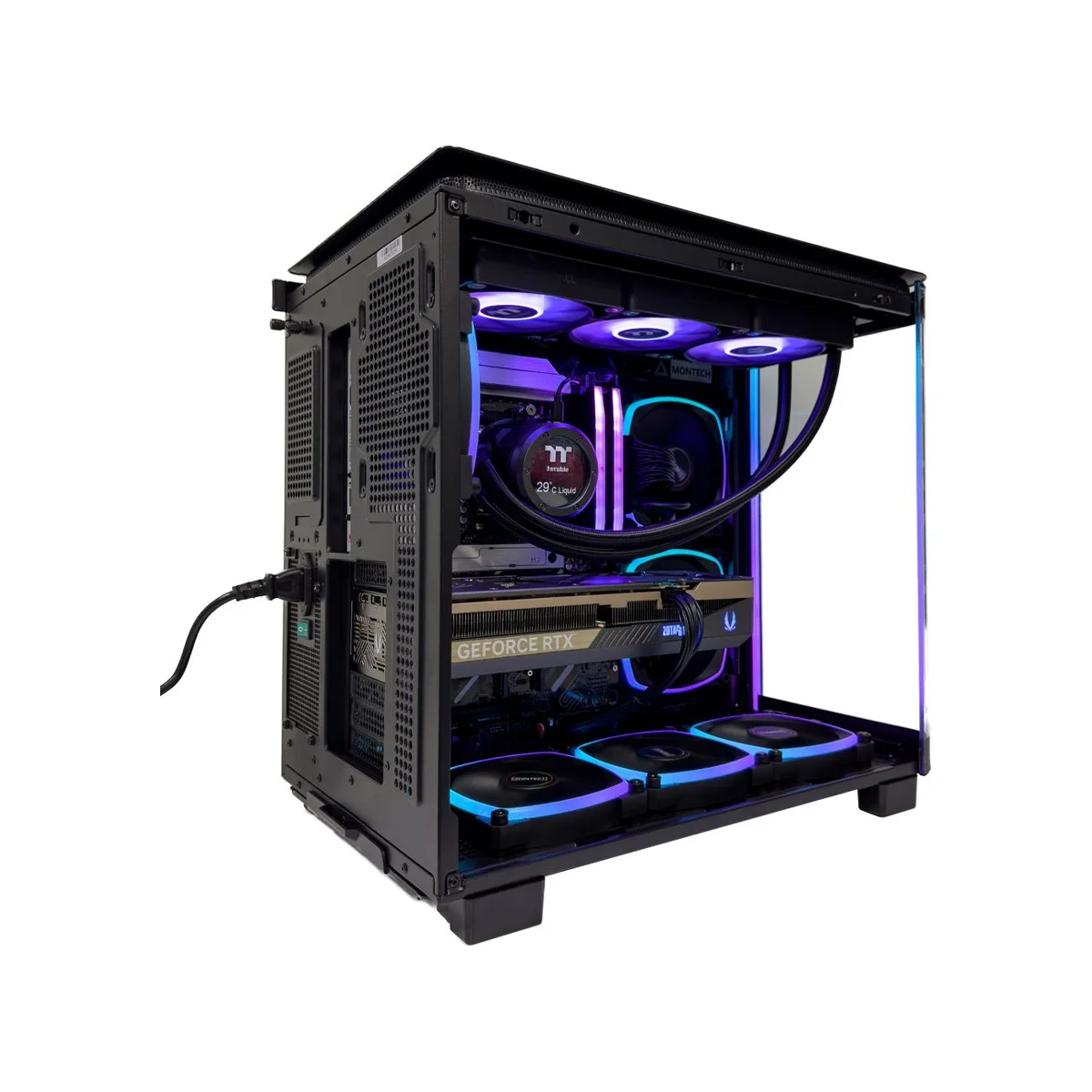 Gaming PC Royal Gaming Desktop (Ryzen 7 9800X3D, RTX 5070 Ti, 32GB DDR5) - Gaming_PC_Royal view 4