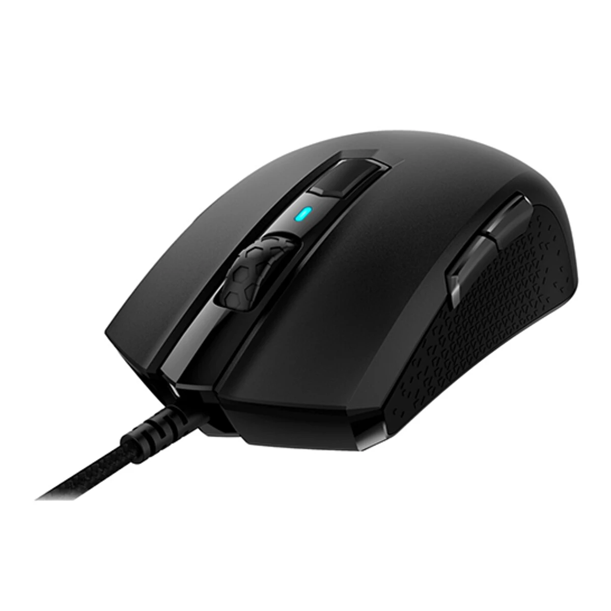 CORSAIR M55 RGB PRO Ambidextrous Wired Gaming Mouse - Black (12,000 DPI, 8 Programmable Buttons, 74g Lightweight) - CH-9308011-NA