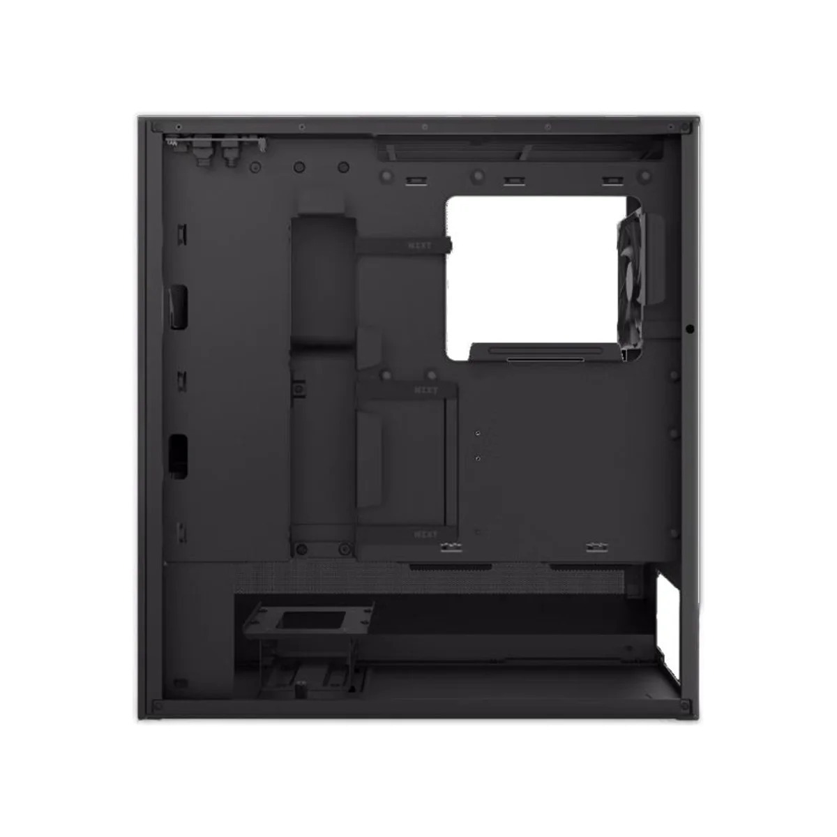 NZXT H5 Flow ATX Compact Mid Tower Airflow Gaming Case – Black - CC-H52FB-01 view 6