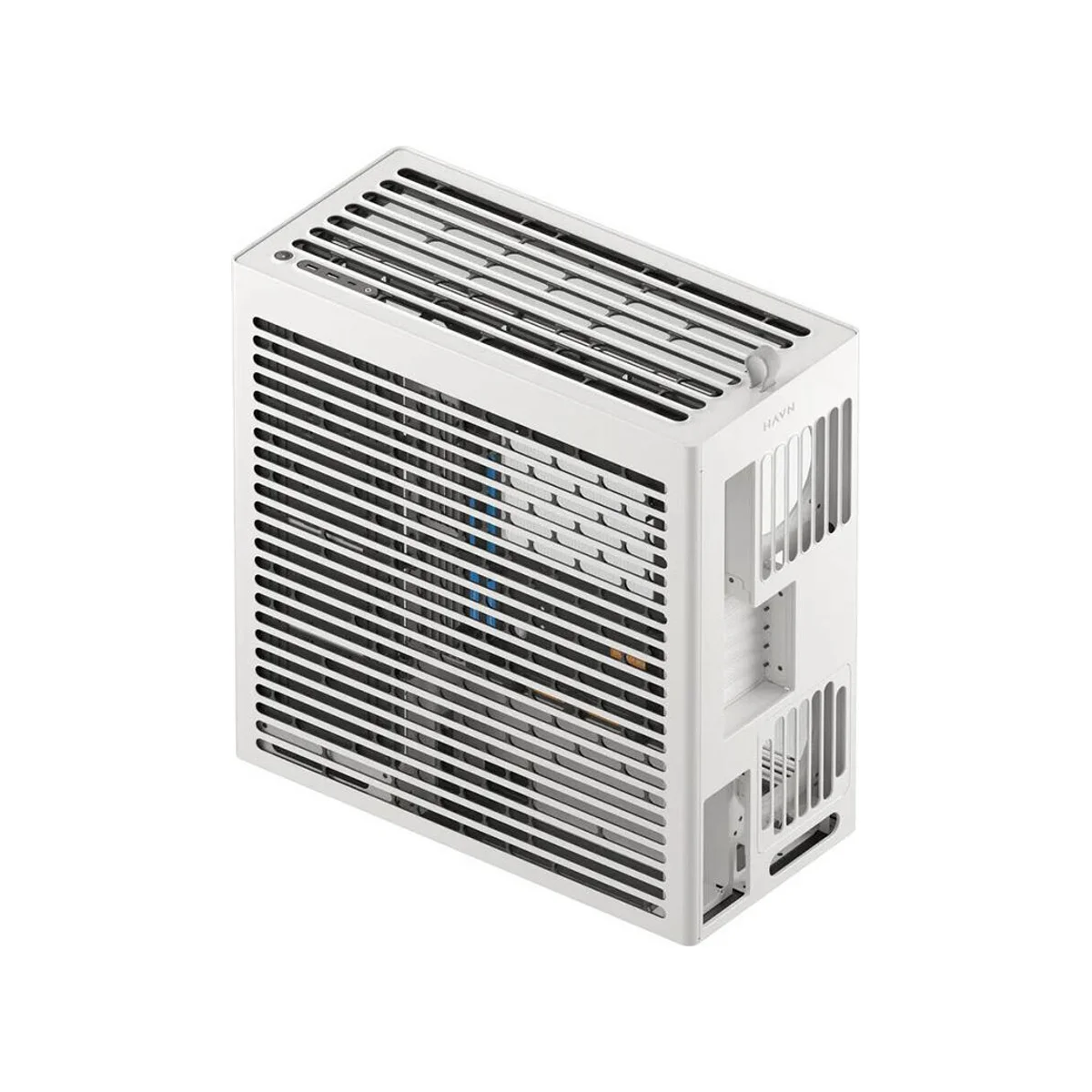 HAVN HS 420 Airflow Dual-chamber Mid-Tower Gaming Case - White - HVN-CA-HS420-05 view 4