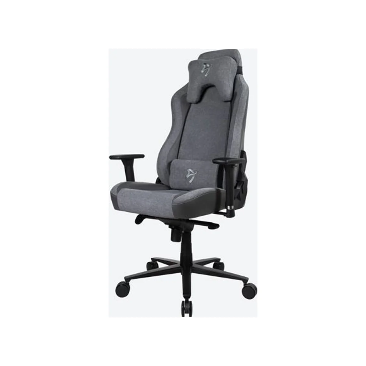 Vernazza Vento Soft Fabric PU Leather Hybrid Chair - Ash - VERNAZZA-SFB-ASH view 2