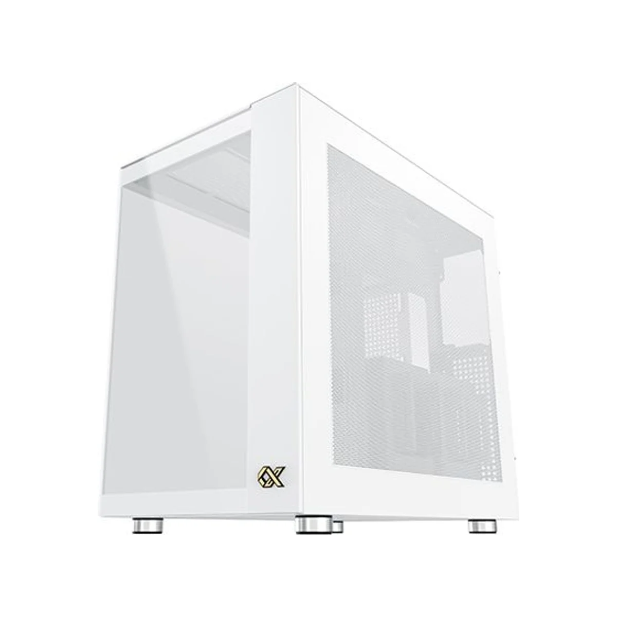 Xigmatek AQUA Ultra Air Arctic Tempered Glass ARGB ATX Gaming Case - White - EN41914 view 2