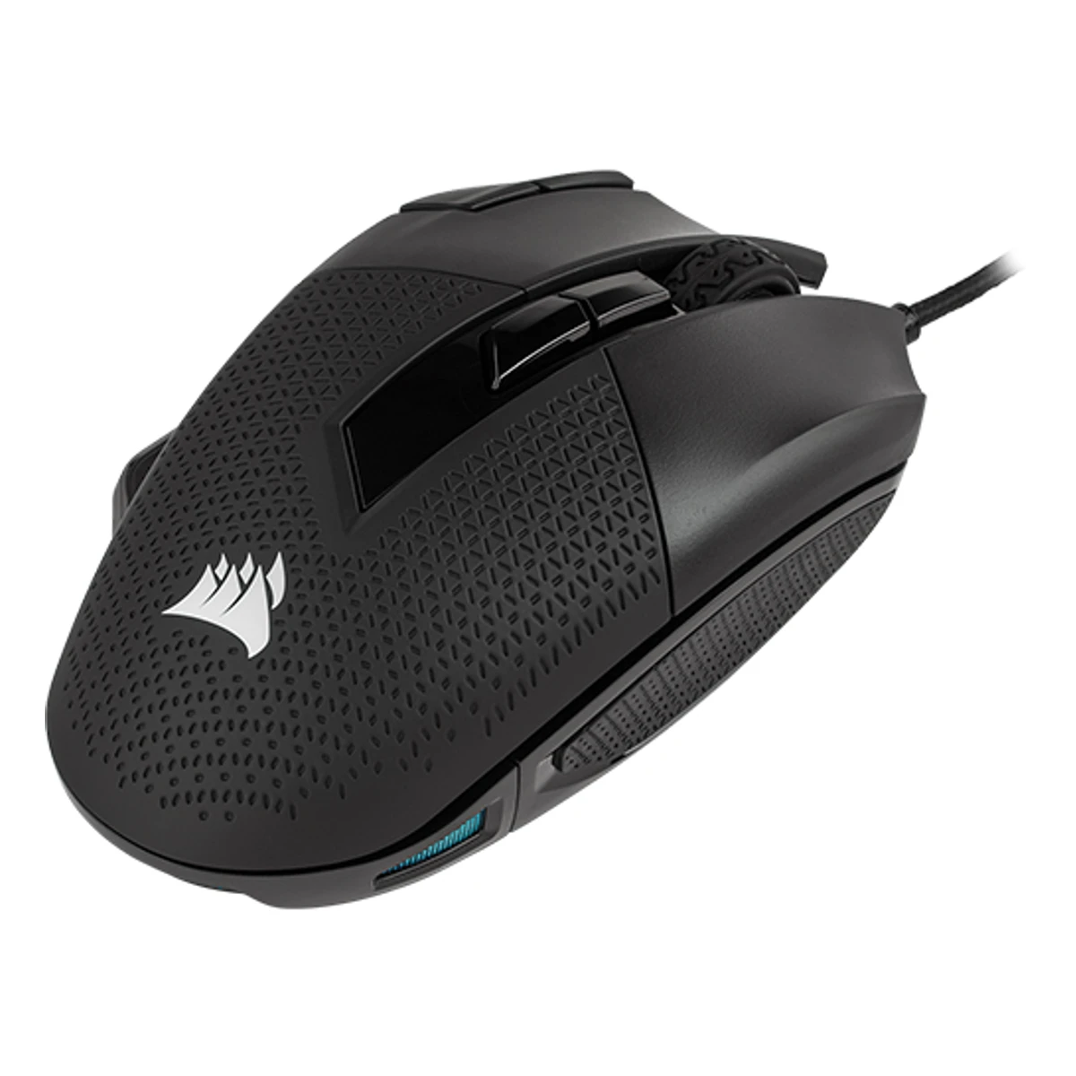 CORSAIR NIGHTSWORD RGB Tunable FPS/MOBA Gaming Mouse (18000 DPI, 8 Prog Buttons, Tunable Weight) - Black - CH-9306011-NA view 2