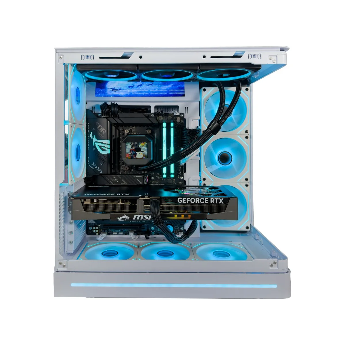 Gaming PC Polar Vortex (Ryzen 7 9800X3D, 32GB DDR5 RAM, RTX 5080 16GB GPU) - Gaming_PC_Polar_Vortex view 2