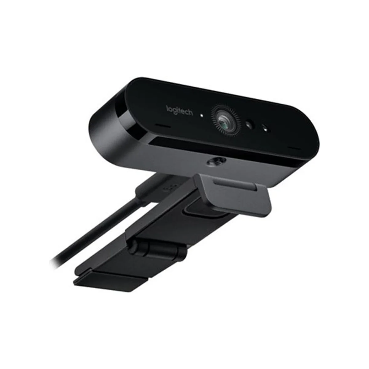 LOGITECH Brio Stream HDR 4K Noise-Canceling Webcam - Black (4K UHD, HDR, 90fps, Noise-Cancelling Mic) - 960-001194 view 3