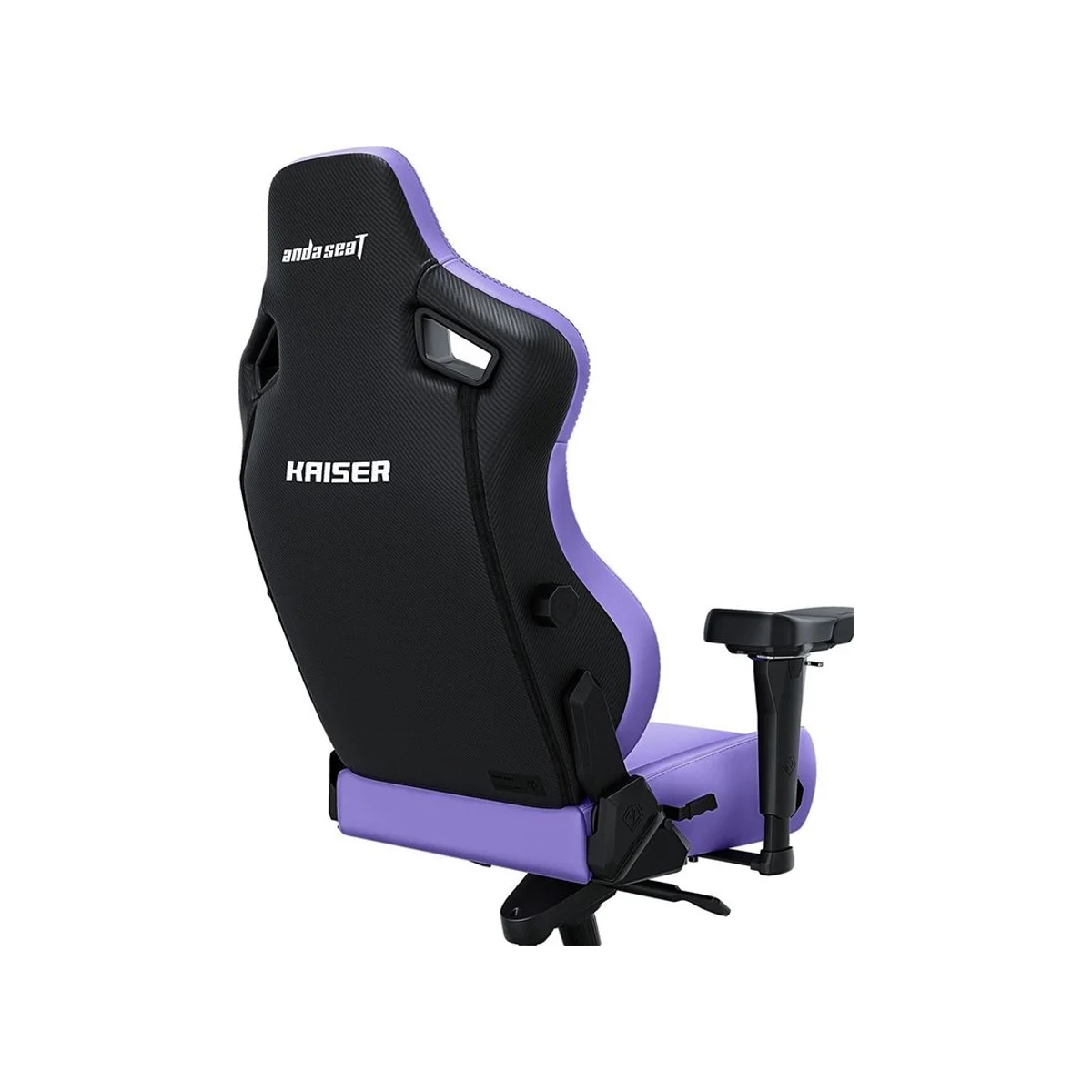 AndaSeat Kaiser 4 Series Premium XL Gaming Chair - Zen Purple (XL, PVC Leather, 180kg Capacity, 5D Armrests) - AD12YDDC-XLL-20-V-PV/C view 4