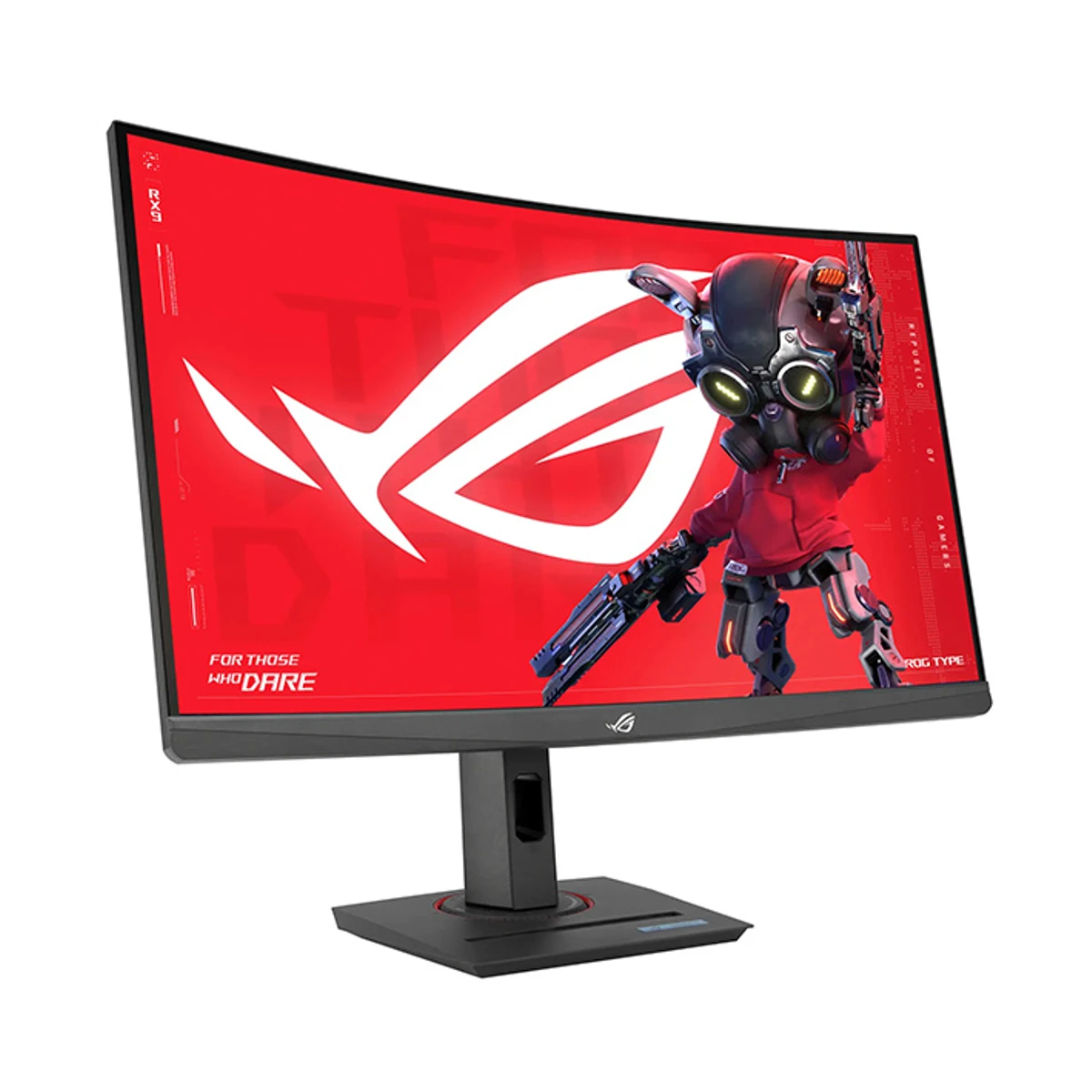 ASUS ROG Strix XG27WCS 27" VA 180Hz 1ms Curved Gaming Monitor - Black - 90LM09P1-B01370 view 3