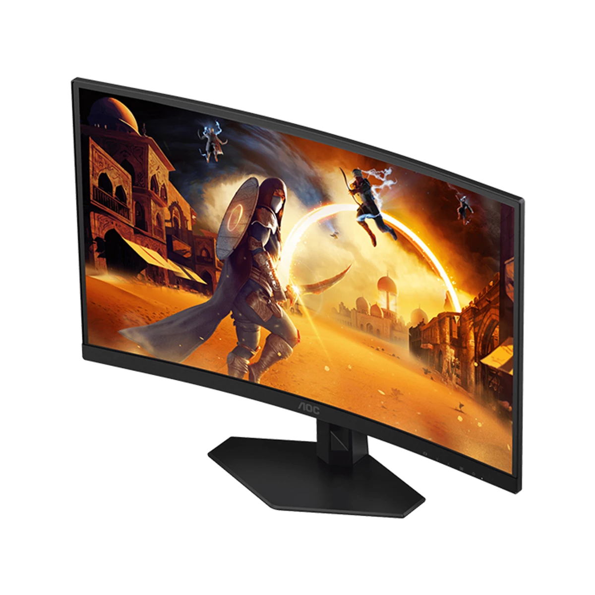 AOC C27G4ZE FHD 27inch VA 280Hz 0.3ms Curved Gaming Monitor (Black & Red) - C27G4ZE view 7