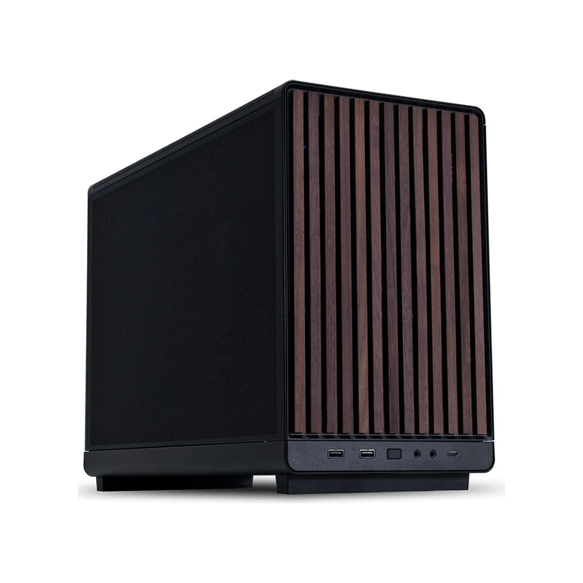 Lian Li A3 Edition Wood Edition Micro-ATX Mini-Tower Gaming Case - Black - G99.A3X-WD.00