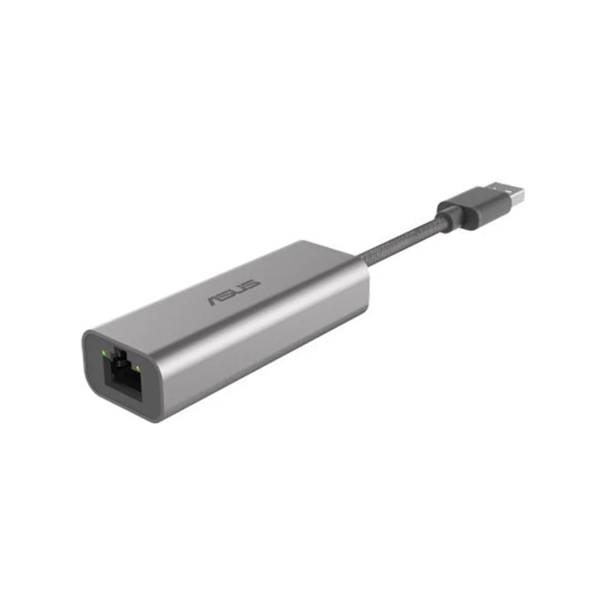 ASUS USB-C2500 USB 2.5G Base-T Ethernet Adapter (Hyper Fast 2.5Gbps, Stable & Faster Network) - 90IG0650-MO0R0T
