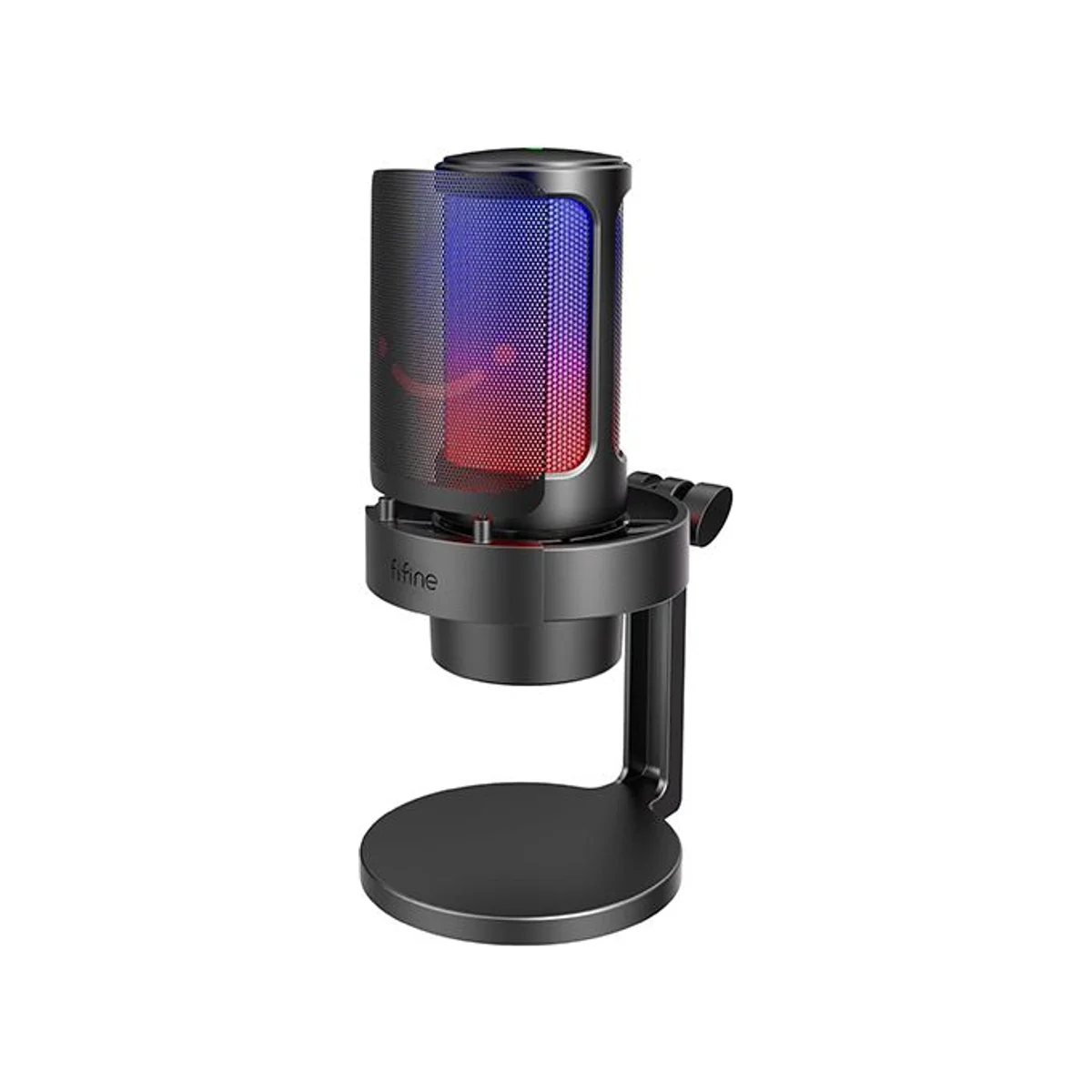 FIFINE AMPLIGAME A8 USB Microphone | Condenser, Cardioid, RGB Streaming Microphone (A8) view 3