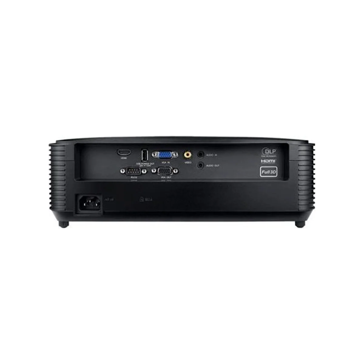 Optoma X343E Data Projector DLP XGA 3D Desktop Projector (3800 ANSI Lumens, XGA Resolution, 22,000:1 Contrast) - E1P1A1XBE1Z1 view 5