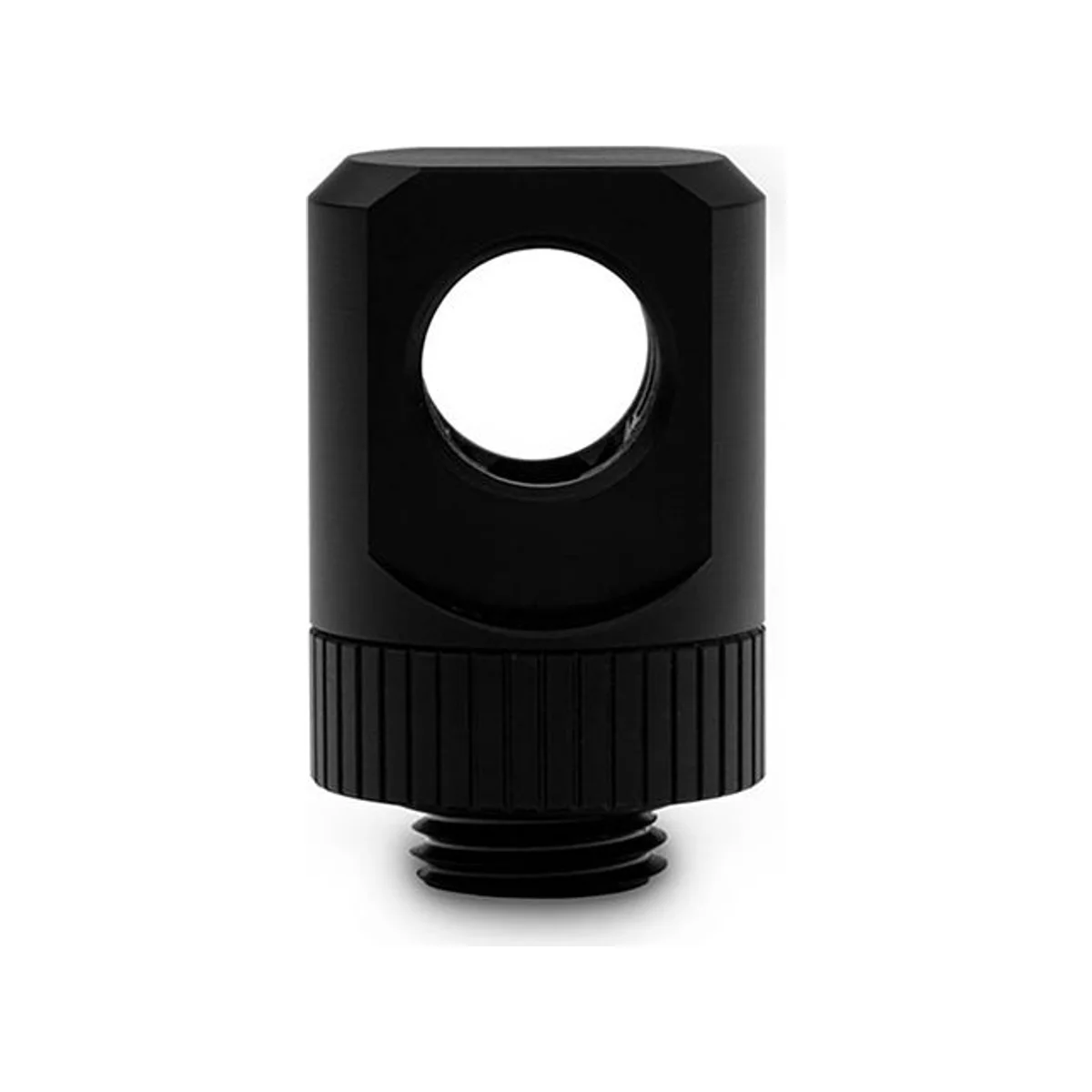 EKWB EK-Quantum Torque Rotary T Adapter Fitting - Black (Brass, G1/4" BSP, 23mm OD) - 3831109814499 view 3