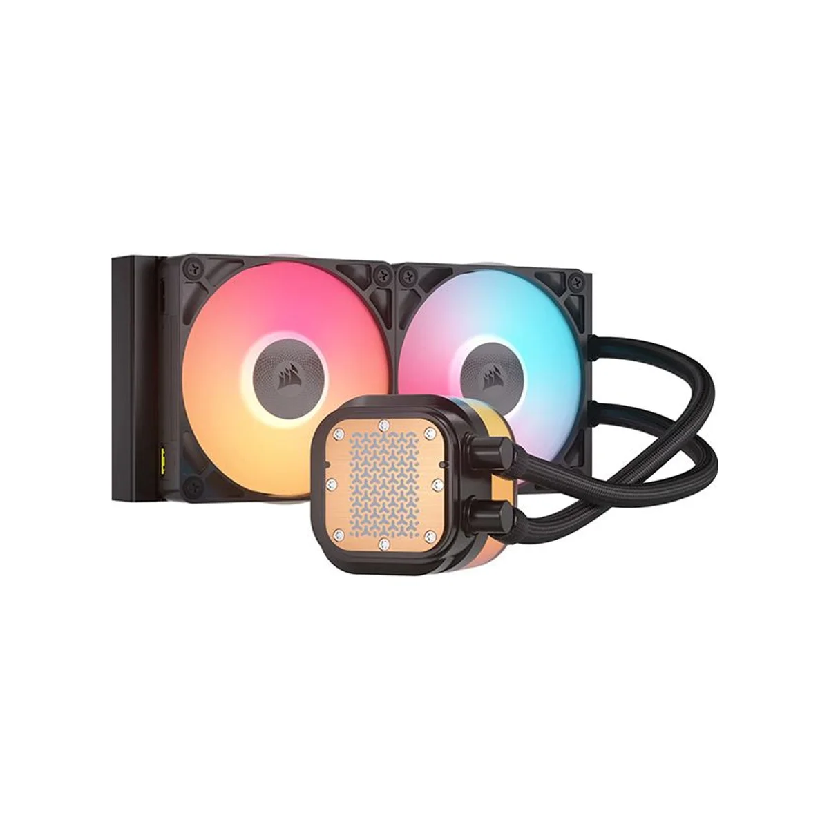 CORSAIR iCUE LINK TITAN 240 RX LCD Liquid CPU Cooler - Black - CW-9061022-WW view 3