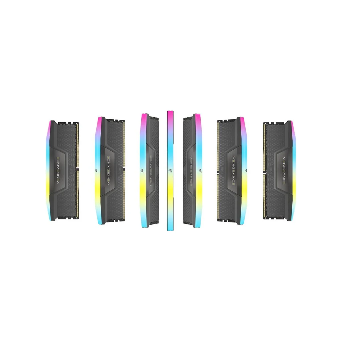 Corsair Vengeance RGB 64 GB (2X32) DDR5 6000MHz RAM Memory (CL38, Black) – CMH64GX5M2B6000Z38 view 4