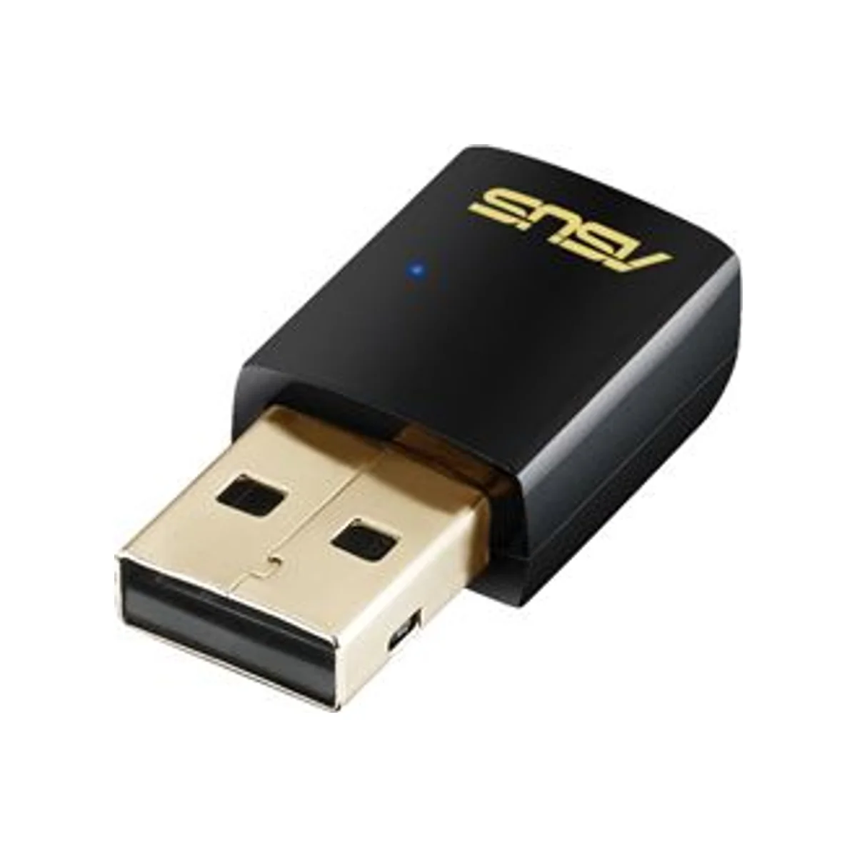 ASUS USB-AC51 Dual-Band Wireless-AC600 Wi-Fi Adapter - AC600, Dual-Band, USB 3.0 - 90IG00I0-BM0G00 view 2