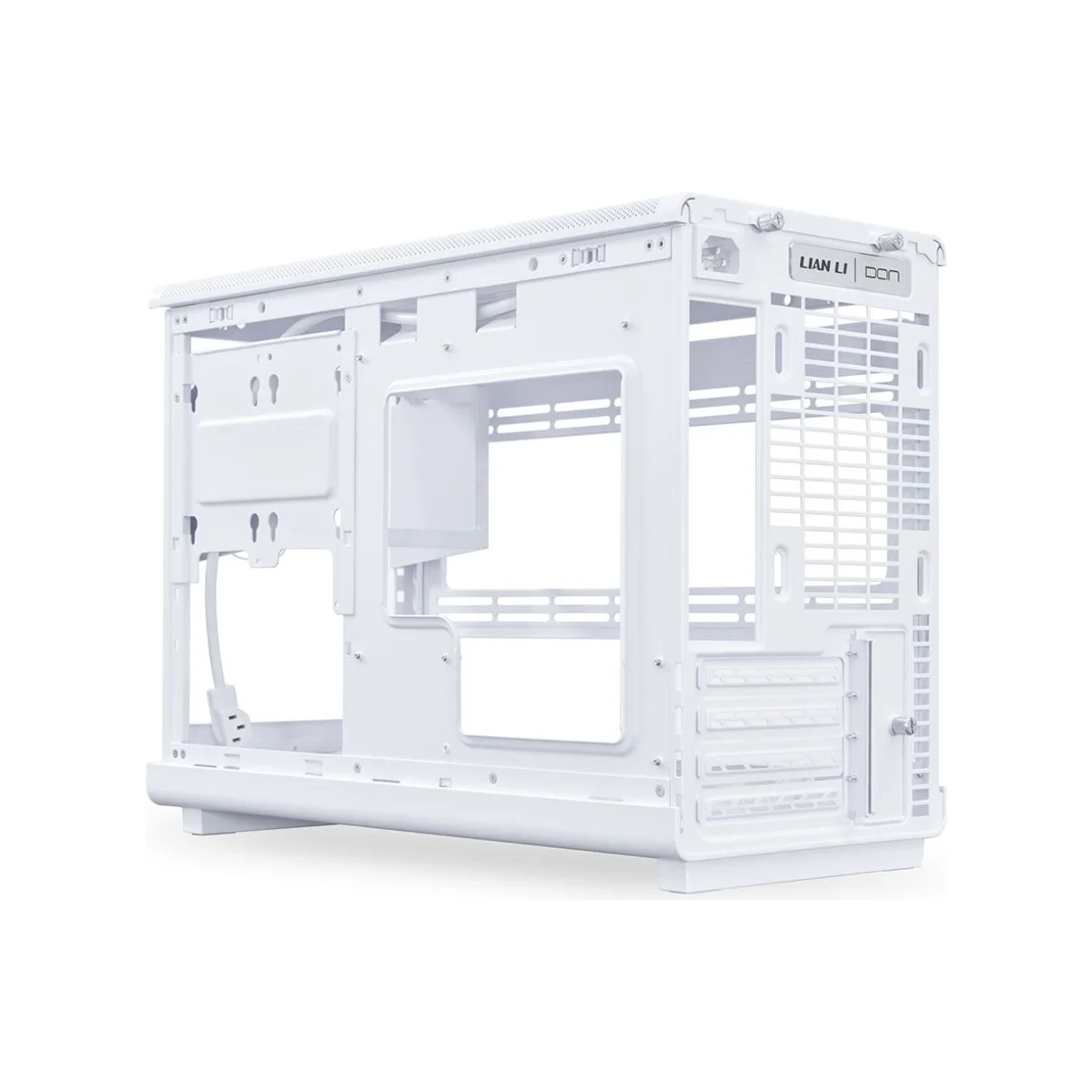 Lian Li A3 Tempered Glass Micro-ATX Mini-Tower Gaming Case - White - G99.A3W-WDG.00 view 3